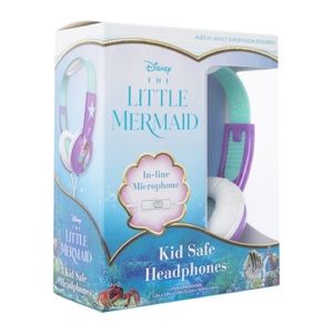 Disney The Little Mermaid kid-safe headphones